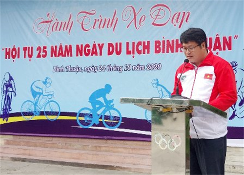 Hành trình xe đạp “Hội tụ 25 năm Ngày Du lịch Bình Thuận”